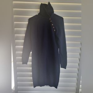 Lauren Ralph Luren, sweater dress, Navy, S(Petite), Like new